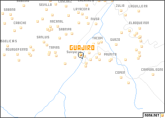 map of Guajiro