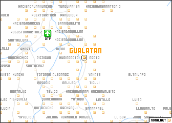 map of Gualatán