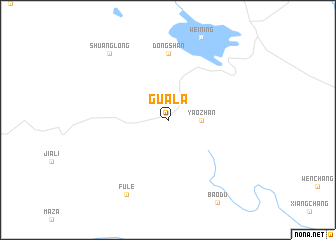 map of Guala
