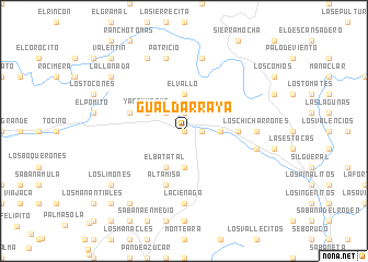 map of Gualdarraya