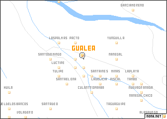 map of Gualea
