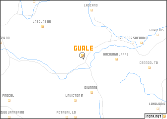 map of Guale