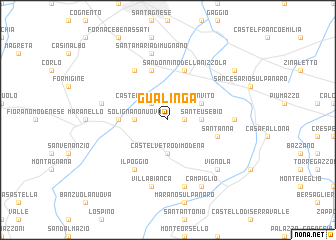 map of Gualinga