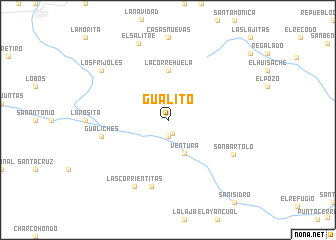 map of Gualito