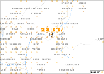 map of Guallacay