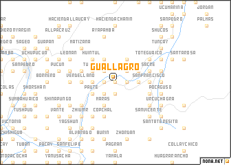 map of Guallagro