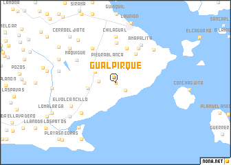 map of Gualpirque