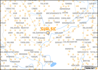 map of Gualsic