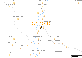 map of Guamachito