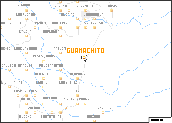 map of Guamachito