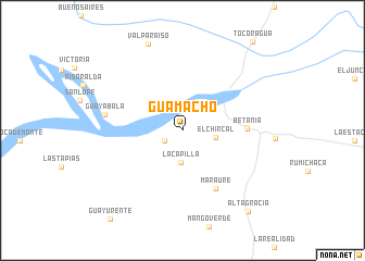 map of Guamacho