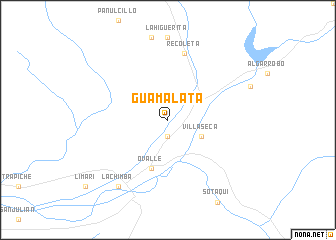 map of Guamalata