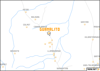 map of Guamalito