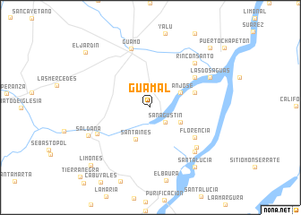 map of Guamal