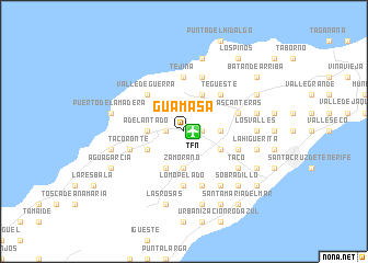 map of Guamasa