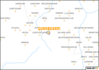 map of Guambusari