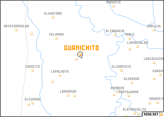 map of Guamichito