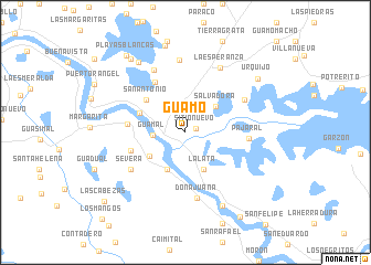 map of Guamo