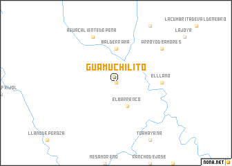 map of Guamuchilito