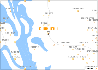 map of Guamúchil