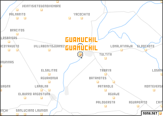 map of Guamúchil