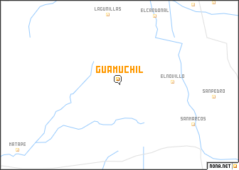 map of Guamúchil