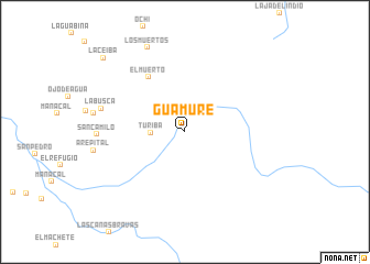 map of Guamure