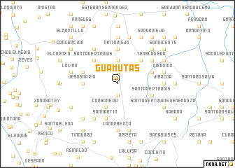 map of Guamutas