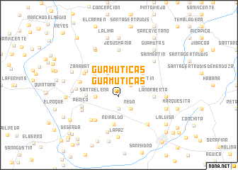 map of Guamuticas