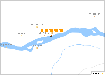 map of Guanábana