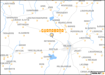 map of Guanábana