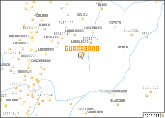 map of Guanábano