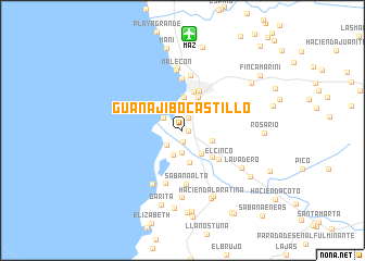 map of Guanajibo Castillo