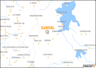 map of Guanal