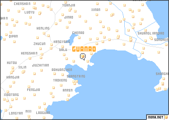 map of Guan\