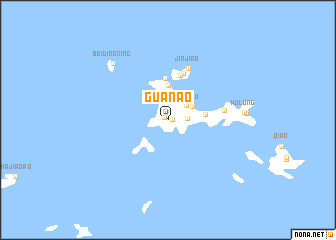 map of Guan\