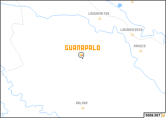 map of Guanapalo
