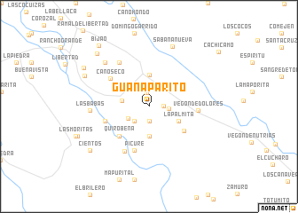 map of Guanaparito