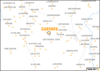 map of Guanare