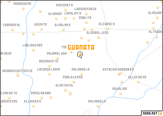 map of Guanata