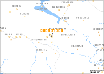 map of Guanayara