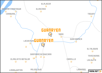 map of Guanayen