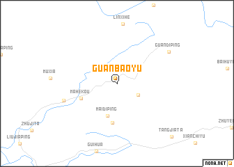 map of Guanbaoyu