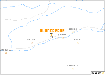 map of Guancarane