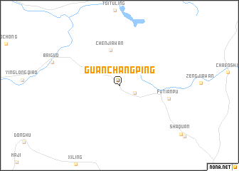 map of Guanchangping