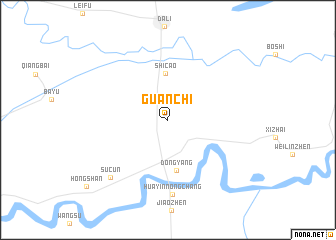 map of Guanchi