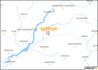 map of Guancun