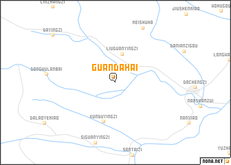 map of Guandahai