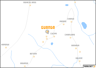 map of Guanda