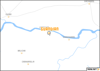 map of Guandian